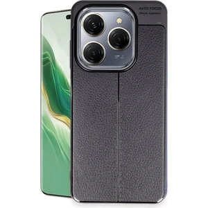Tecno Spark 20 Pro Kılıf Deri Desli Kaliteli Silikon Kılıf