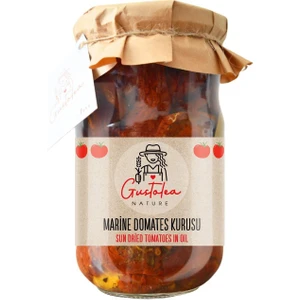 Gustolea Nature Marine Edilmiş Domates Kurusu (Kahvaltılık, Salatalık, Meze) (660CC)
