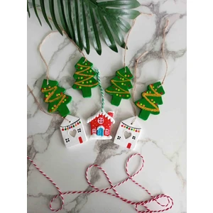 Yılbaşı Noel Çam Ağacı Süsü Duvar Süsü