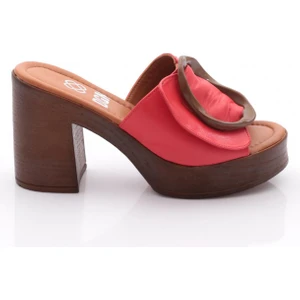 Dgn 2039-52 Kadin Topuklu Terlik