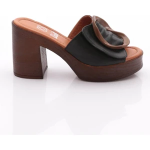 Dgn 2039-52 Kadin Topuklu Terlik