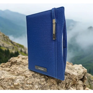 Eren Ofis 2025 Günlük Ajanda Notebook Çizgili Üstten Metal Kilitli Lüx Model 17 x 24 cm Kişiye Özel Isimli