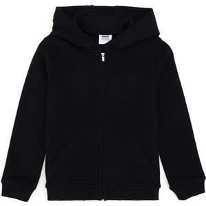 U.S. Polo Assn. Erkek Çocuk Siyah Sweatshirt 50289144-VR046