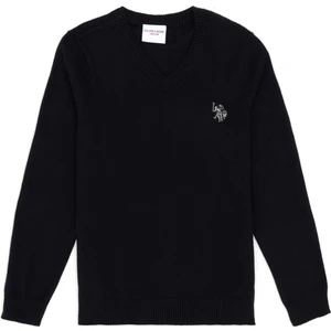 U.S. Polo Assn. Erkek Çocuk Siyah Kazak /Triko 50294200-VR046
