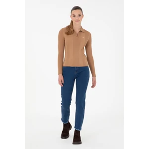 U.S. Polo Assn. Kadın Mavi Pantolon (Jean) 50296001-DN0022