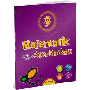Endemik Yayınları 9. Sınıf Matematik Soru Bankası