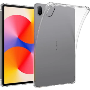 M.TK Moveteck Huawei Matepad Se 11 Inç Kılıf Tablet Köşelerş Darbe Korumalı Antishock Şeffaf Silikon