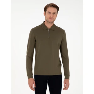 Pierre Cardin Erkek Koyu Haki Regular Fit Sweatshirt 50296504-VR111