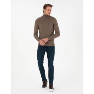 Pierre Cardin Erkek Mavi Slim Fit Jean Pantolon 50296146-Vr036