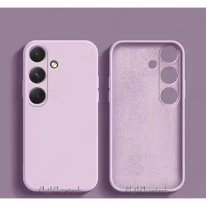 M.TK Moveteck Samsung Galaxy S24 Fe Kılıf Lansman Kamera Korumalı Içi Kadife Yumuşak Renkli Silikon Mat Hisli