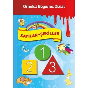 Sayılar Şekiller - Örnekli Boyama - Ahmet Altay