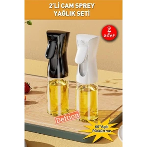Sprey Yağdanlık Püskürtmeli Fısfıs Cam Şişe Sirke Yağ Püskürtücü