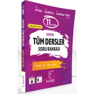 Karekök Yayıncılık 11. Sınıf Tüm Dersler Soru Bankası (Sayısal)