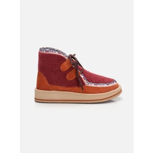 Su Espadril Mo Kadın Bot Bordo