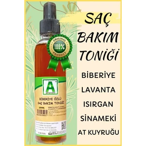 Biberiye Suyu Saç Güçlendirici Tonik Saç Bakım Toniği Özel Karışım Avantajlı Boy 150ML