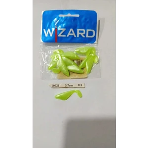 3,7 cm Silikon - 10 Lu - Iğnesiz Balık Formu
