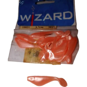 3,7 cm Silikon - 10 Lu - Iğnesiz Balık Formu