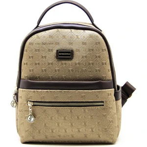 Silver Polo Silver & Polo Bronz - Kahve SP1061 Kadın Sırt Çantası