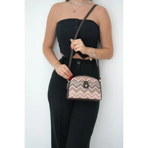 Silver & Polo Nut - Kahve SP1144 Kadın Çapraz Çanta