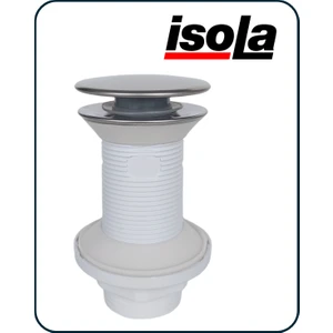 Lavabo Gider Süzgeci Pop Up Basmalı Bas-Aç Klik Klack Bağlantı Ağzı 1 1/4'' (4.2 Cm) Olan Lavabo Sifonlarına Uygun