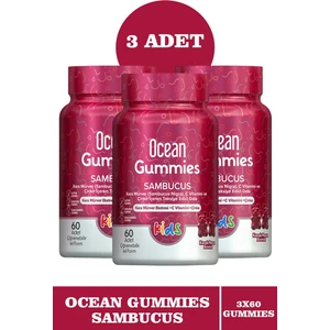 Gummies Sambucus 60 Çiğnenebilir Jel Form x 3 Adet
