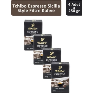 Espresso Sicilia Style Filtre Kahve 250 gr x 4 Adet