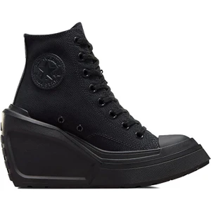 Chuck 70 De Luxe Wedge Hi Kadın Günlük Ayakkabı A08094C Siyah