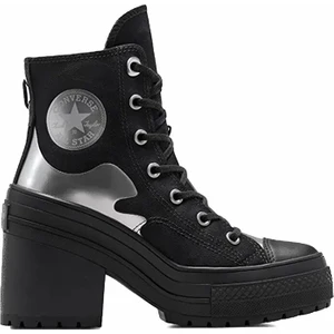 Chuck 70 De Luxe Heel Unisex Siyah Platform Sneaker.068