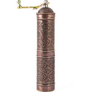 Glıos Bakır Zamak El Değirmeni Öğütücü Grinder 22 cm