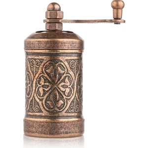 Glıos Bakır Zamak Karabiber El Değirmeni Öğütücü Grinder 8 cm