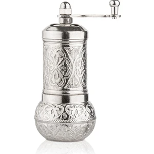 Glıos Nikel Zamak Karabiber El Değirmeni Öğütücü Grinder 11 cm