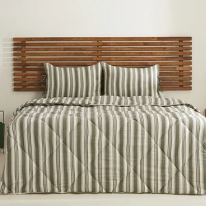 Karaca Home Sarah Anderson Barlet Tek Kişilik Comfort Set Çizgili Yeşil