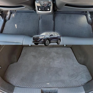 Chery Tiggo 7 Pro Max 3D Havuzlu Paspas ve Bagaj Havuzu Seti 2024-SONRASI Siyah