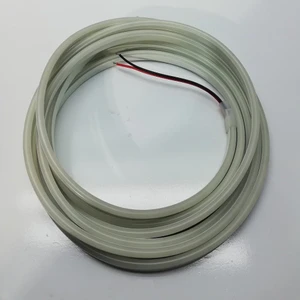 En Parlak Neon LED 12 Volt Beyaz Işık Dış Mekan 5 Metre