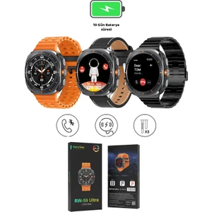 Şıklığı ve Fonksiyonu Bir Arada Sunan Akıllı Saat 10 Gün Batarya Ömrü Amoled Ekran