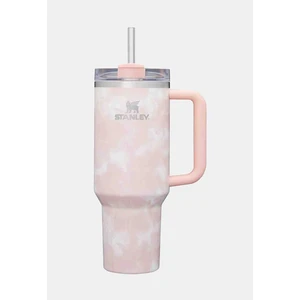 Quencher Pipetli Termos Bardak 1.18 Lt Pembe-Beyaz