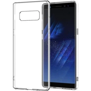 Samsung Galaxy Note 8 Premium Silikon Kılıf Şeffaf