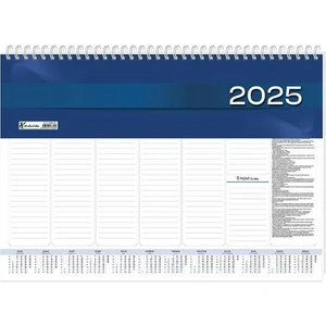 Keskin Color 2025 Haftalık Spiralli Masa Sümeni 28X40 cm 52 Yaprak Aj-70