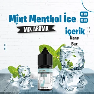 Mint Menthol Ice Mix Aroma Nane Buz Gıda Aroması 10 ml