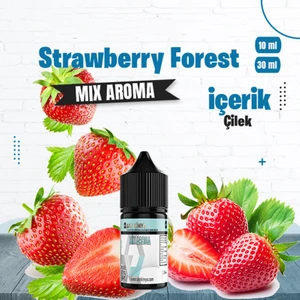 Strawberry Forest Mix Aroma Çilek Gıda Aroması 10 ml