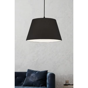 North Home Konik Kumaş Büyük Boy Tavan Sarkıt Avize Siyah