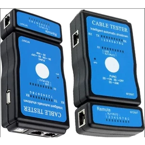 Powermaster RJ45 RJ11 USB Çoklu Kablo Test Cihazı Internet Telefon Kablosu Test Makinası Lan Kablo