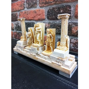 Gökçen Hobi Zeus Hestia Artemis Yunan Tanrıları Taş Stantlı