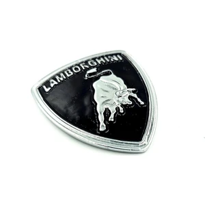 Etiket Sevenler Lamborghini Arma Metal 5,8x6,5 Cm'dir