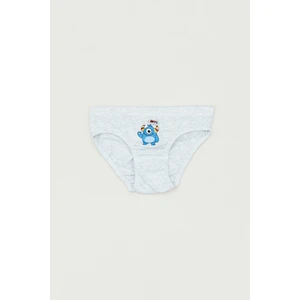 Canavar Baskılı 3 Lü Erkek Çocuk Slip Külot