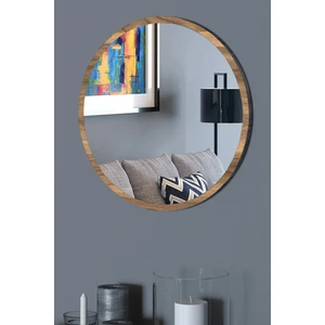 Talaş Tozum Dekoratif Yuvarlak Ayna 59 Cm
