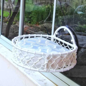 Tasaryum Store Kedi Köpek Cam Yatağı El Işçiliği
