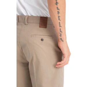 Erkek Bej Cepli Casual Chino Regular Kesim Likralı Kanvas Pantolon