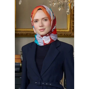 Madame Polo Seremoni Koleksiyonu Pure Desen Şal - Şeftali