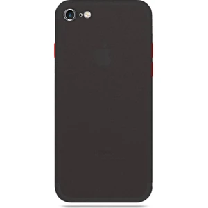 Apple iPhone Se 2020 Transparent Slim Case Siyah